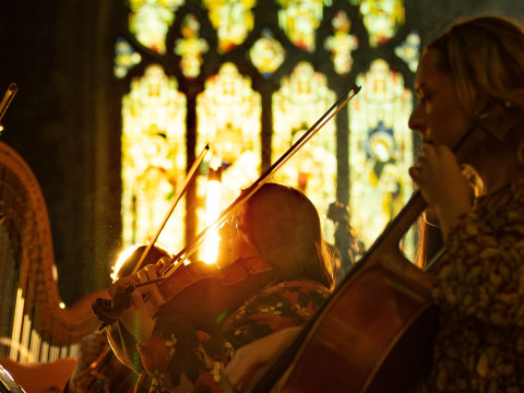 ITV Calendar features upcoming Paradox Orchestra concerts, supporting The Archer Project