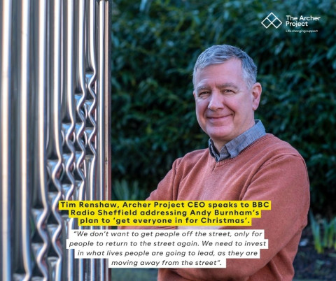 Tim Renshaw's interview on BBC Radio Sheffield - 'Get Everyone In for Christmas' 19.08.26